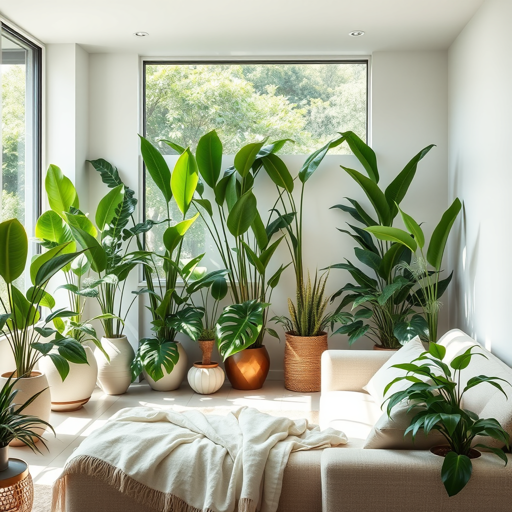 Decorar com plantas: transforme seu lar em um oásis urbano