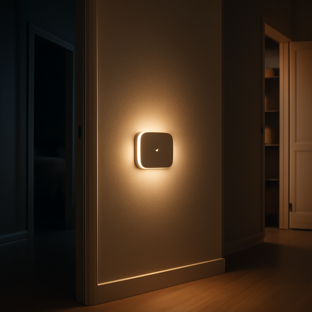 Achadinho que amei: essa luz noturna com sensor para conforto e segurança!