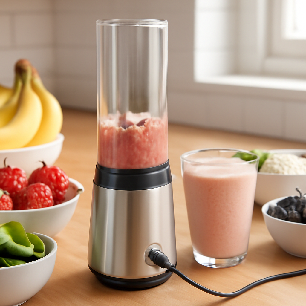 O achadinho que amei: seu mini liquidificador portátil para uma vida saudável!