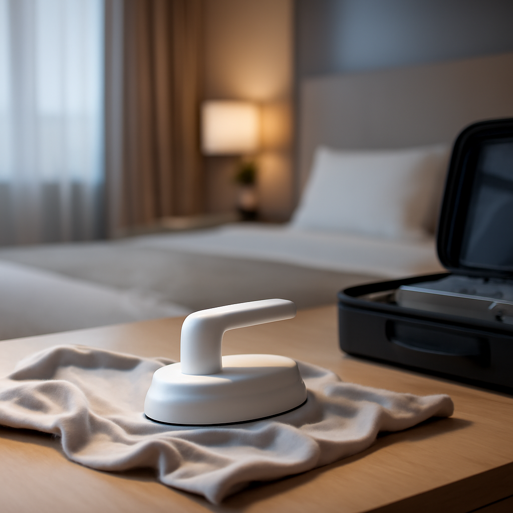 Meu achadinho: o ferro portátil que transformou minhas viagens e rotina!