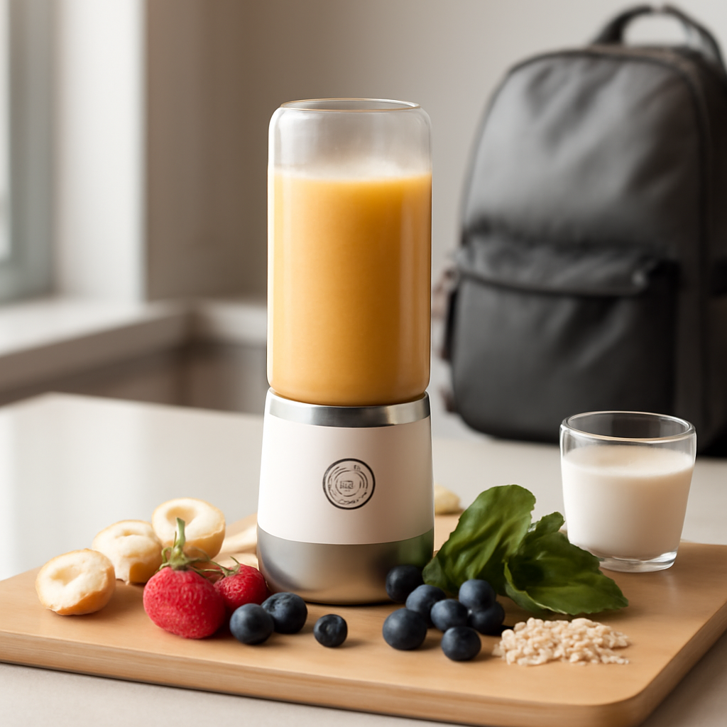 O achadinho que me deu liberdade e bem-estar: Mini Liquidificador Portátil