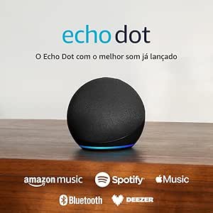 Echo Dot (5ª geração) com Alexa: Black Friday baixa preço para R$319