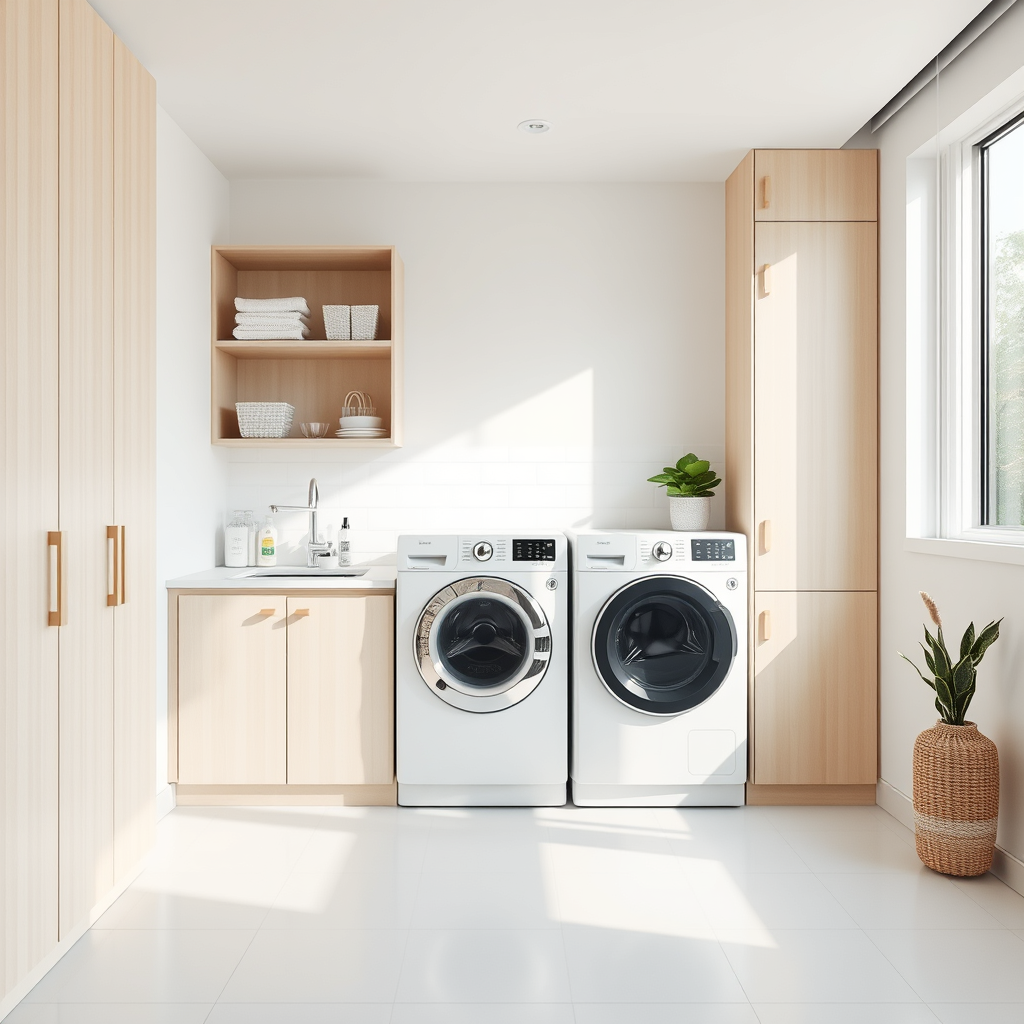 Lavanderia funcional: torne a rotina da casa mais prática