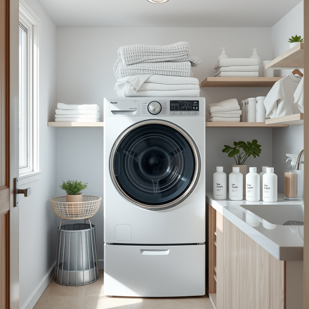 Lavanderia organizada: simplifique a rotina da casa com praticidade
