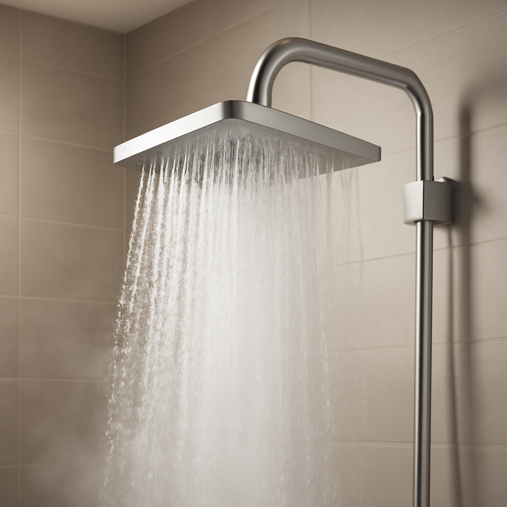 Diga adeus ao banho fraco: chuveiro potente transforma sua rotina em casa