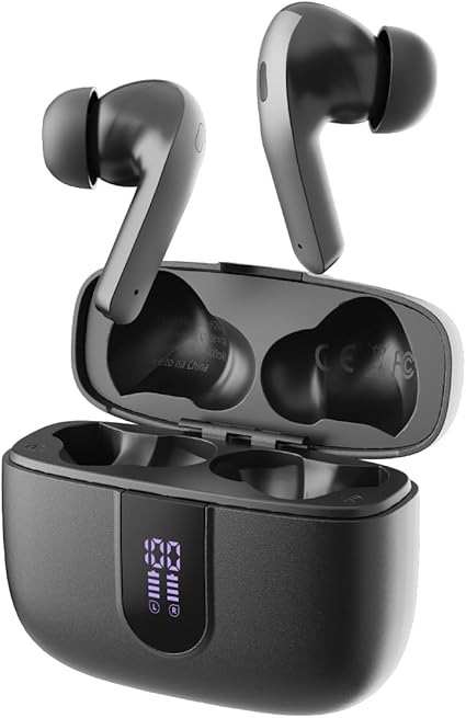 Ba-FON-143: Fone Bluetooth in-ear com 40h de reprodução por R$72,19