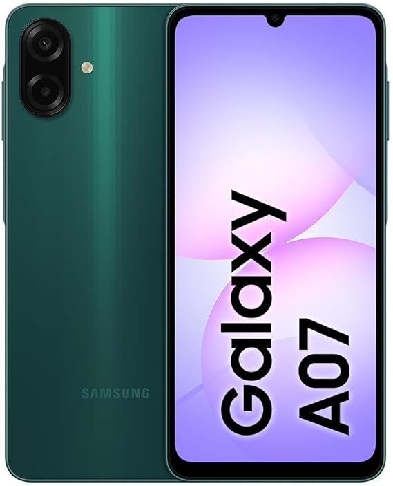 Galaxy A07 128GB, 4GB RAM, 50MP por R$599: durabilidade e atualizações