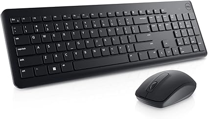 Dell KM3322W: Teclado + mouse sem fio por R$109,99 com receptor único