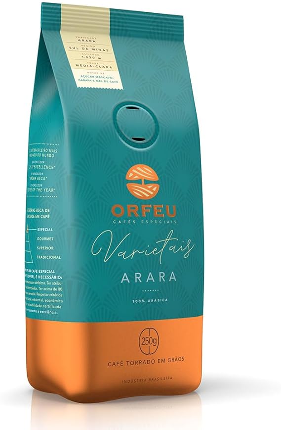 Café Arara Orfeu 100% Arábica 250g — R$44,49 na Amazon frete grátis