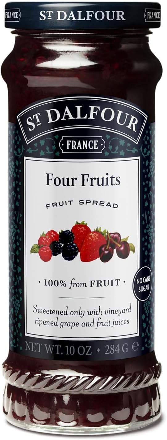 Geleia St Dalfour Quatro Frutas, 284 g: R$35,99 (-9% vs R$39,90)