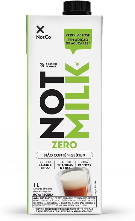 NotCo NotMilk Zero Açúcar 1L: por R$14,39 com 10% desconto na Amazon