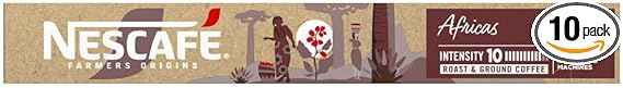 Cápsulas Nescafé Farmers Origins Africas: 10x44g, R$24,90 na Amazon
