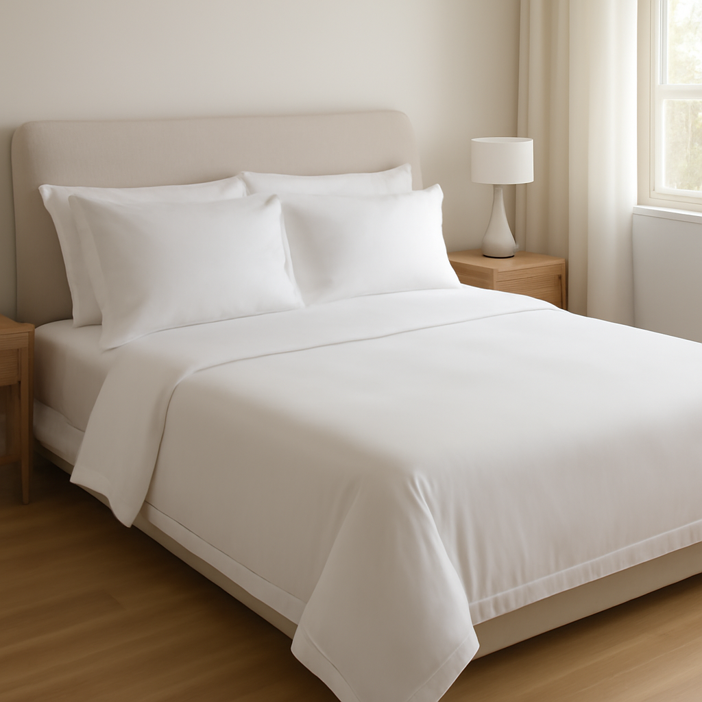 Jogo de lençol 400 fios que oferece conforto macio e praticidade no dia a dia