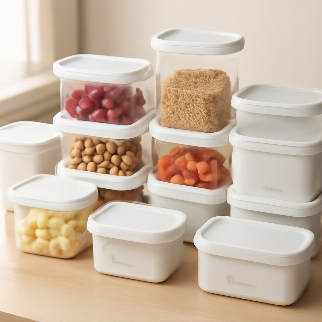 Potes herméticos que conservam alimentos frescos com praticidade na cozinha diária