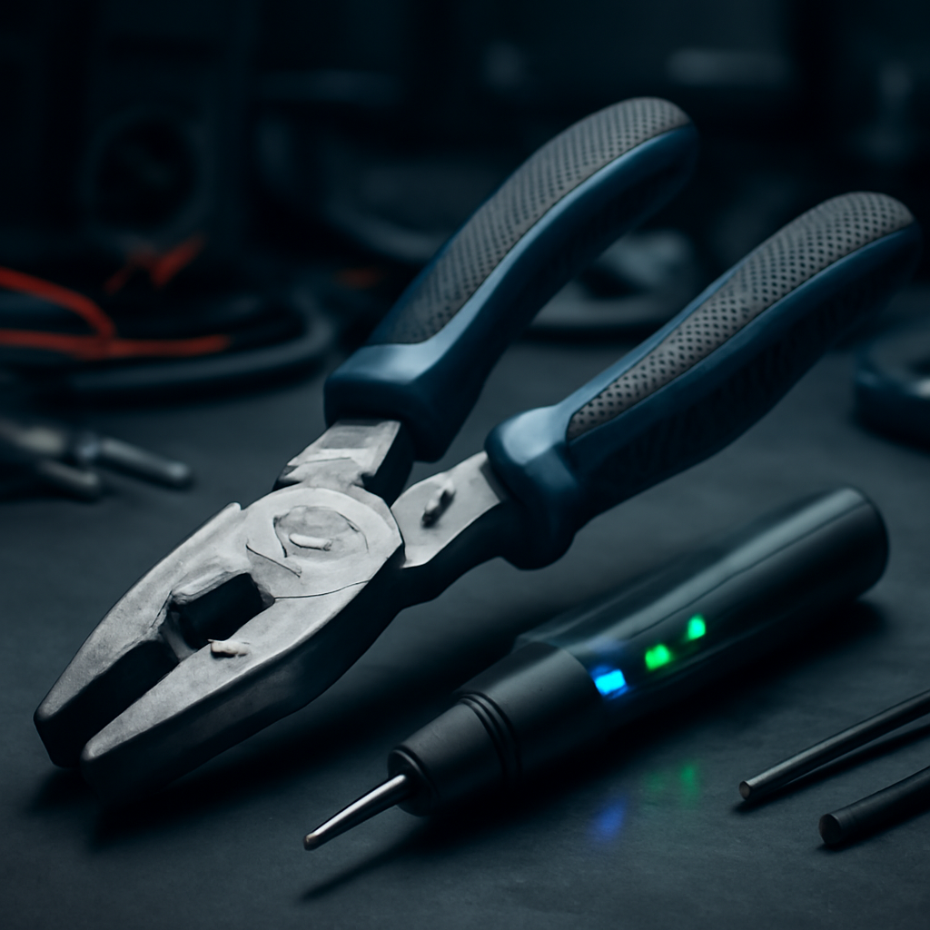 Alicate multifuncional que oferece segurança e praticidade para trabalhos elétricos diários