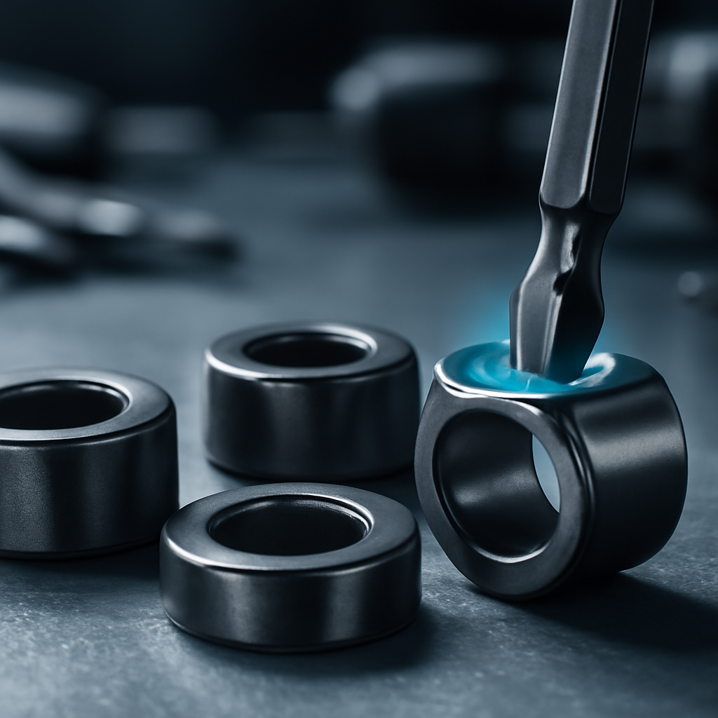 Anel magnético universal que aumenta a fixação das chaves de fenda no dia a dia