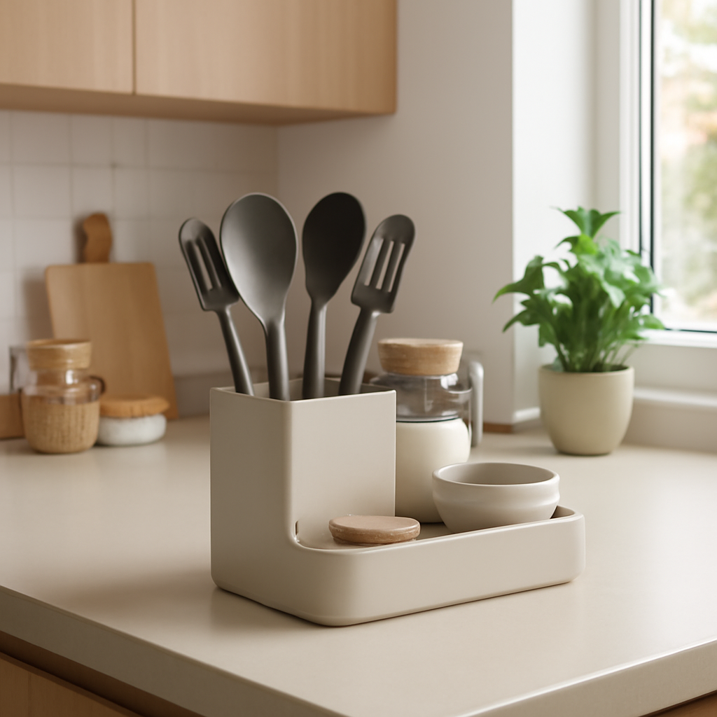 Organizador versátil para facilitar a rotina e otimizar espaços na cozinha