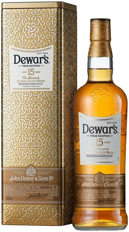 Dewar’s 15 Anos — premiado blend escocês, por R$263,90