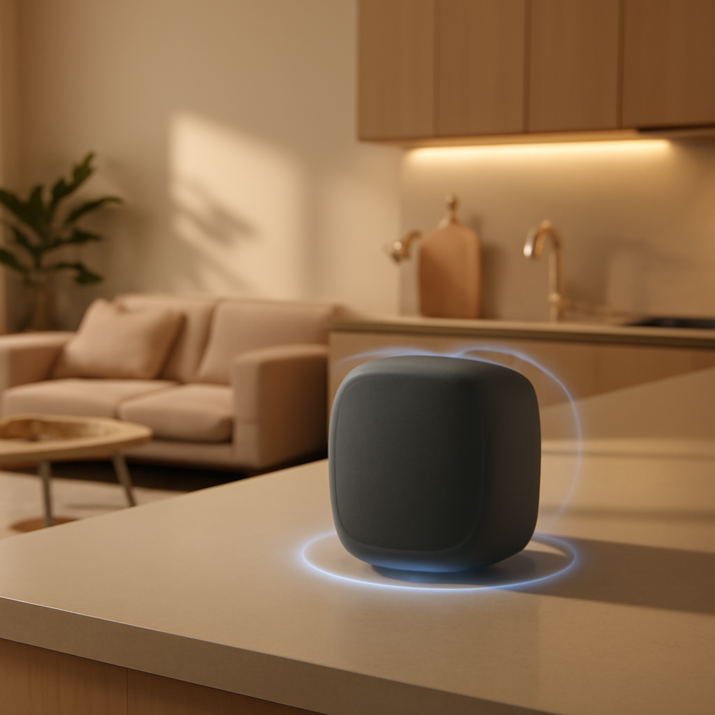 Sistema de som portátil que facilita o dia a dia com música na casa