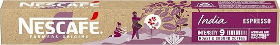 Cápsulas Nescafé Farmers Origins Índia (Nespresso) – 10 por R$24,90