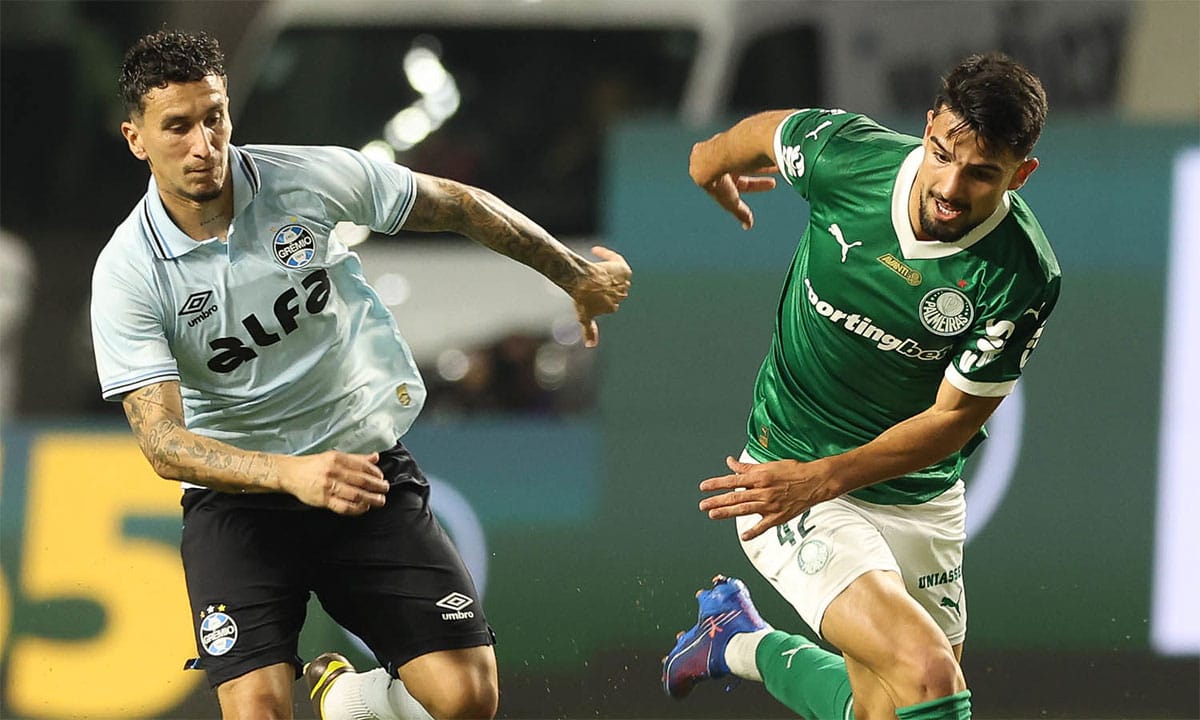 Grêmio x Palmeiras: onde acompanhar o duelo pelo Brasileirão