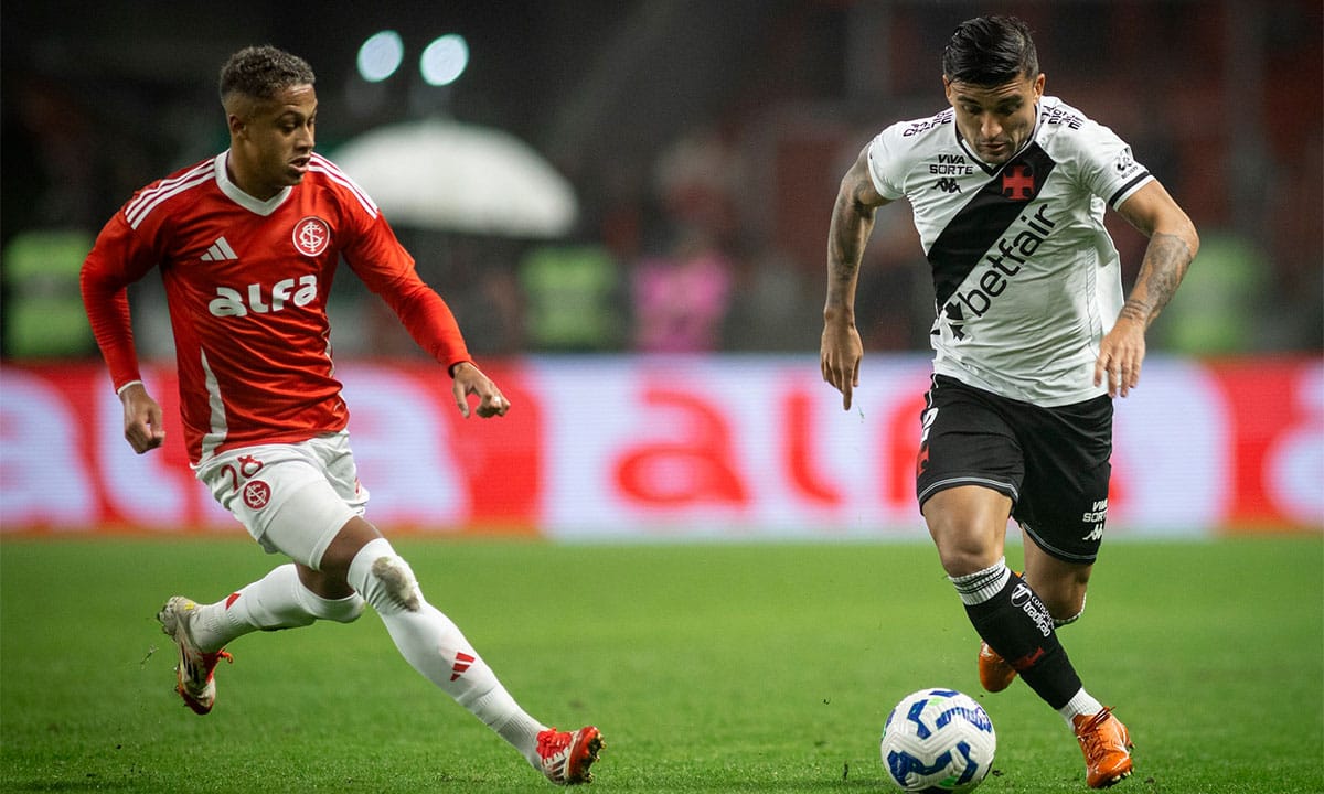 Vasco x Internacional: saiba onde assistir ao duelo pelo Brasileirão
